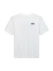 Converse White Abstract Mountain 100% Cotton T-Shirt - Image 2 of 4