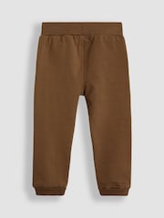 Tan und Königsblau - JoJo Maman Bébé 2-Pack Joggers with Turn Up Cuff - Bild 3 von 5
