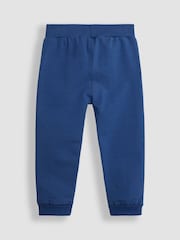 Tan und Königsblau - JoJo Maman Bébé 2-Pack Joggers with Turn Up Cuff - Bild 5 von 5