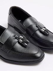 River Island Black Boys Tassel Loafers - Image 4 of 4
