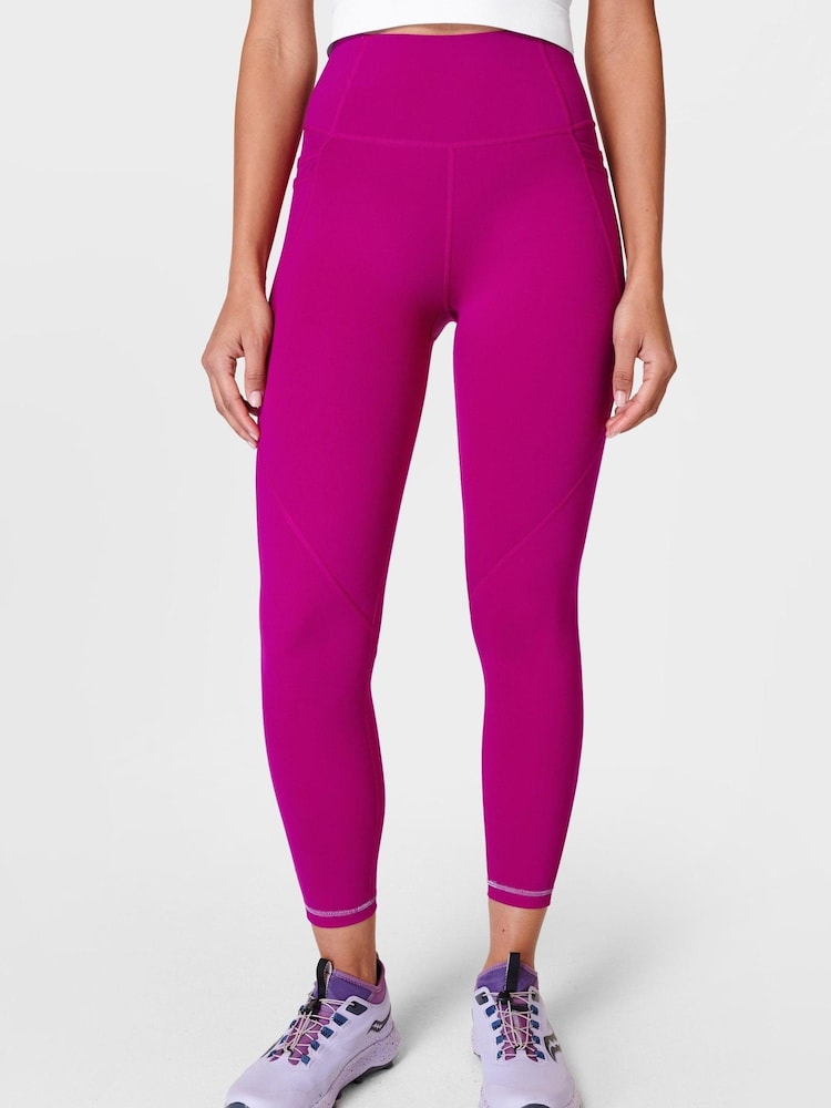 Sweaty Betty Magenta Fusion Purple 7/8 Length Power Pro 7/8 Workout Leggings - Image 1 of 9