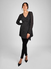 JoJo Maman Bébé Maternity Sparkle Top - Image 3 of 4