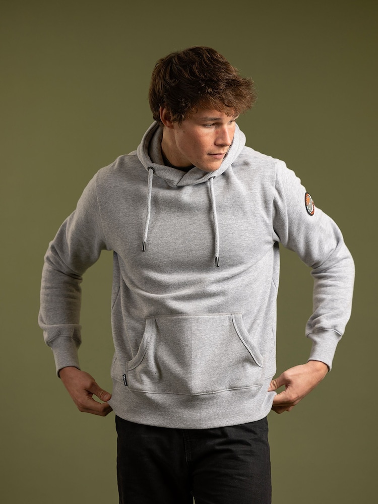 Trespass Grey Raven Casual Hoodie - Image 1 of 7 Trespass Grey Raven Casual Hoodie - Image 1 of 7