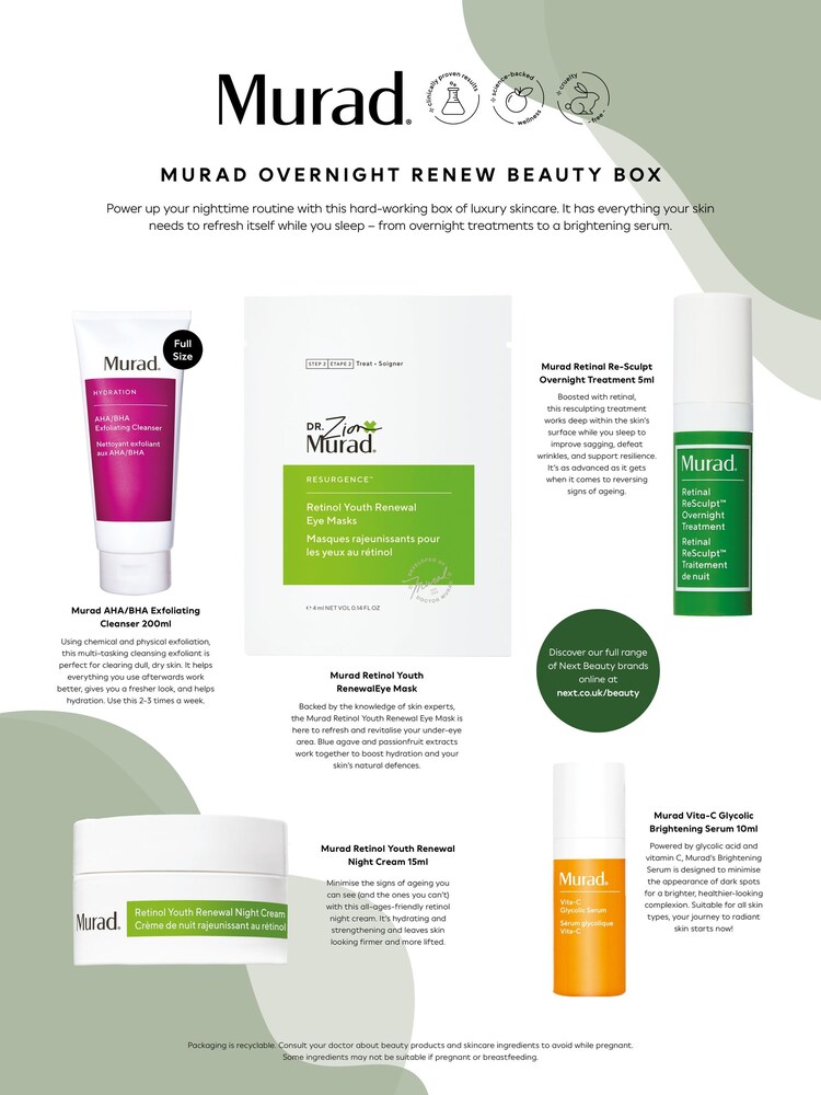 Murad Overnight Renew Box (worth over £132) - Image 2 of 2