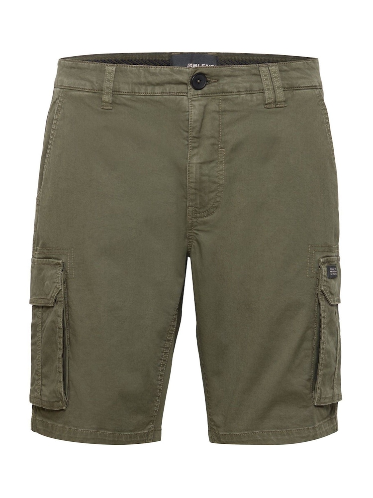 Blend Green Stretch Cargo Shorts - Image 5 of 5