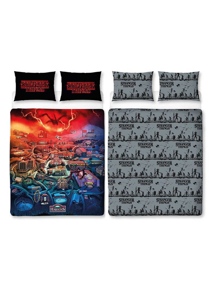 Character World Stranger Things Town Single Panel Duvet Cover - Image 6 of 6