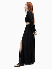 AllSaints Black Casandra Top - Image 5 of 7