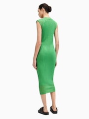 AllSaints Green Patrice Dress - Image 4 of 7