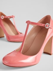 LK Bennett Annalise Patent Leather T-Bar Shoes - Image 4 of 4