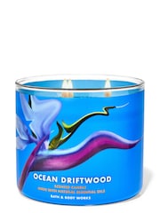 Bath & Body Works Ocean Driftwood 3-Wick Candle 14.5 oz / 411 g - Image 1 of 1