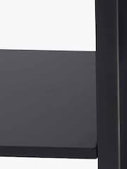 Pacific Black Marnie Wood Console Table with Shelf - Image 6 of 6