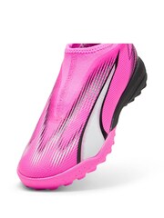 Puma Pink Kids Ultra Match Ll Tt Unisex Mid Football Boots - Image 4 of 5