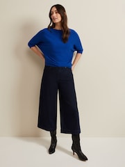 Phase Eight Light Blue Cristine Knit Jumper - Image 1 of 6