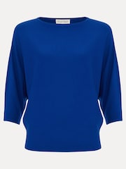 Phase Eight Light Blue Cristine Knit Jumper - Image 5 of 6
