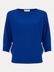 Phase Eight Light Blue Cristine Knit Jumper - Image 6 of 6