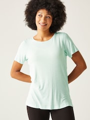 Regatta Blue Ballyton Short Sleeve Sports T-Shirt - Image 1 of 7