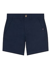 شورت تشينو من مزيج الكتان للأولاد من U.S. Polo Assn. - صورة 5 من 7