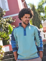 FatFace Airlie Blue Pocket Sweatshirt - Image 1 of 6