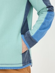 FatFace Airlie Blue Pocket Sweatshirt - Image 5 of 6