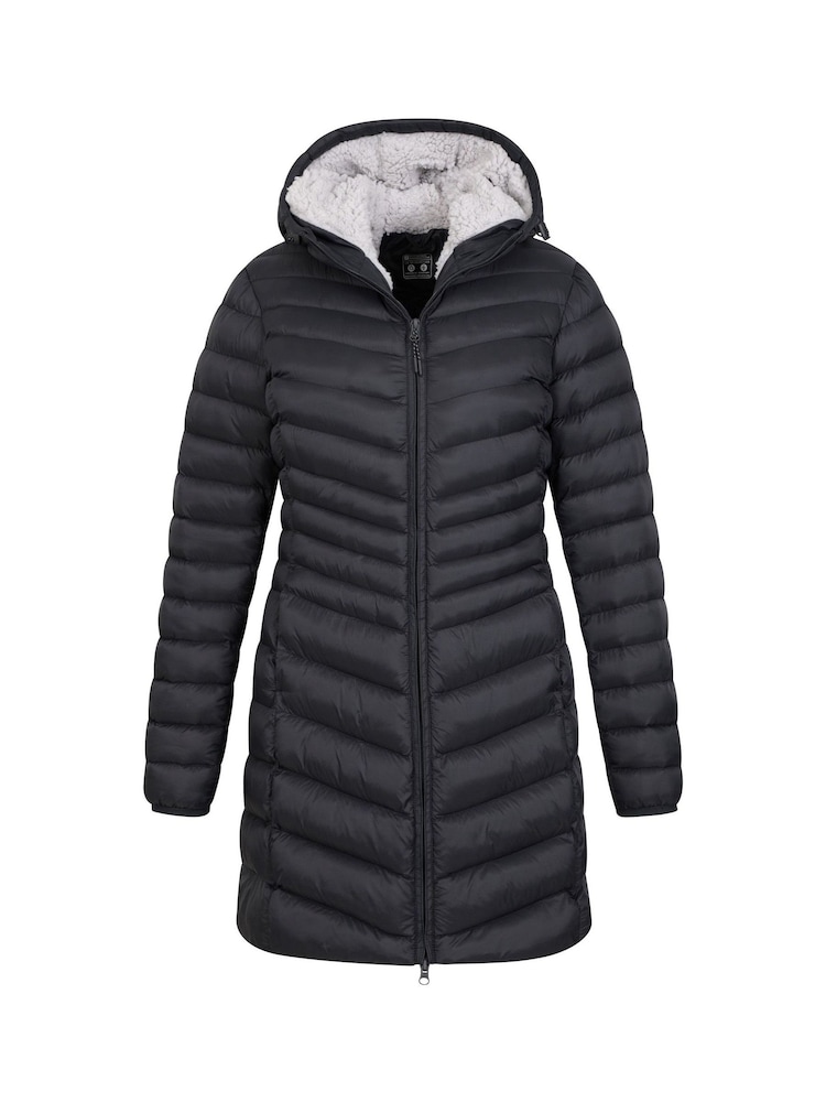 سترة نسائية مبطنة بفرو صناعي Florence من Mountain Warehouse - Image 1 of 5
