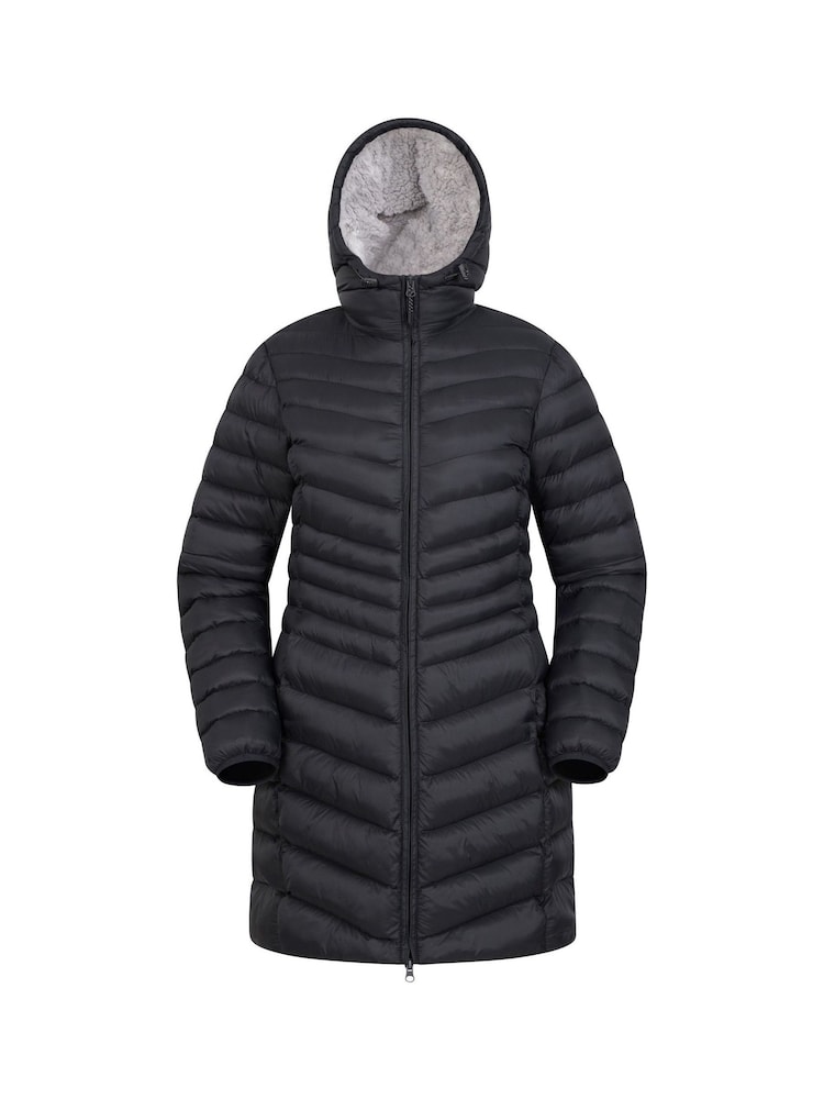 سترة نسائية مبطنة بفرو صناعي Florence من Mountain Warehouse - Image 2 of 5