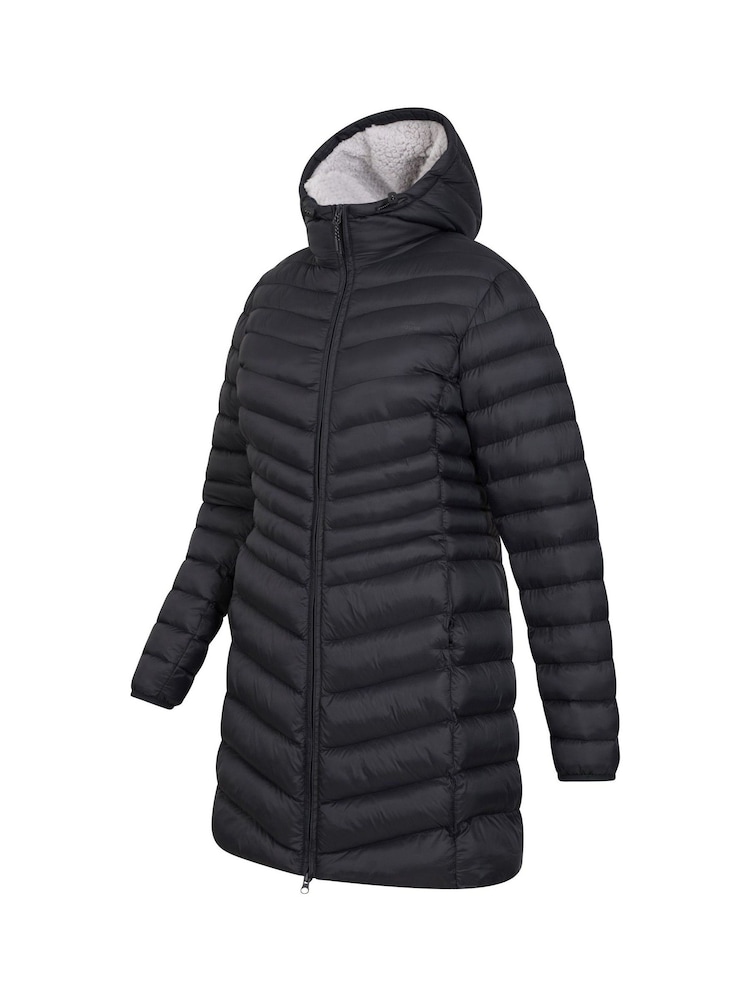 Buy Mountain Warehouse Black Womens Florence Faux Fur Lined Padded