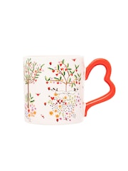 Cath Kidston Set of 4 Pink Oh My Heart Mugs - Image 2 of 3
