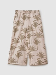 Pantalones de lino y algodón con cordón ajustable Klemee de Reiss - Imagen 2 de 4