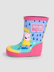 JoJo Maman Bébé Multi Peppa Pig Wellies - Image 3 of 4