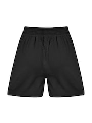 Pour Moi Black Bree High Waist Elasticated Shorts - Image 4 of 4
