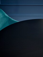 Julian Bowen Black Nero Round 80cm Table - Image 3 of 4