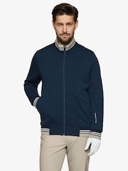 Galvin Green Navy Blue Daniel Full Zip Golf Jacket - Image 1 of 5