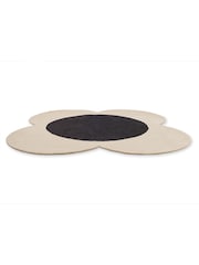 Orla Kiely Natural Flower Spot Round Rug - Image 3 of 4