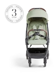 Silver Cross Green Clic Compact Pushchair and Footmuff Bundle - Image 2 of 6