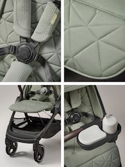 Silver Cross Green Clic Compact Pushchair and Footmuff Bundle - Image 3 of 6