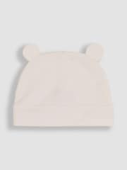JoJo Maman Bébé Pink Rib 2-Pack Baby Hats - Image 3 of 3