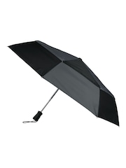 Totes Black ECO-BRELLA® Auto Open Close Double Canopy Umbrella - Image 4 of 4