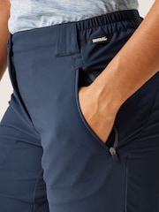 Regatta Blue Womens Questra V Walking Trousers - Image 4 of 7