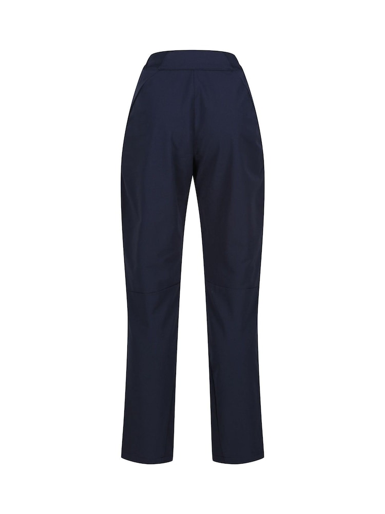 Regatta Blue Womens Questra V Walking Trousers - Image 6 of 7