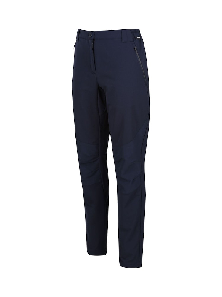 Regatta Blue Womens Questra V Walking Trousers - Image 7 of 7