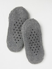 FatFace Grey Footsie Bedsocks - Image 2 of 2