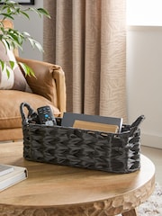 Black Woven Plastic Slimline Tray - Image 1 of 3