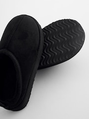 Black Cosy Mules Slippers - Image 4 of 5