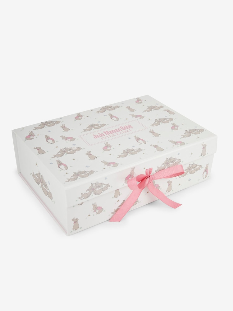 JoJo Maman Bébé White New Baby Beatrix Potter Gift Set - Image 6 of 6
