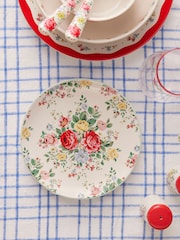 Cath Kidston Sage Feels Like Home Set of 4 Side Plates - Image 1 of 4