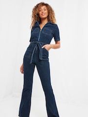 Joe Browns Blue Roxie Denim Jumpsuit - Image 2 of 5