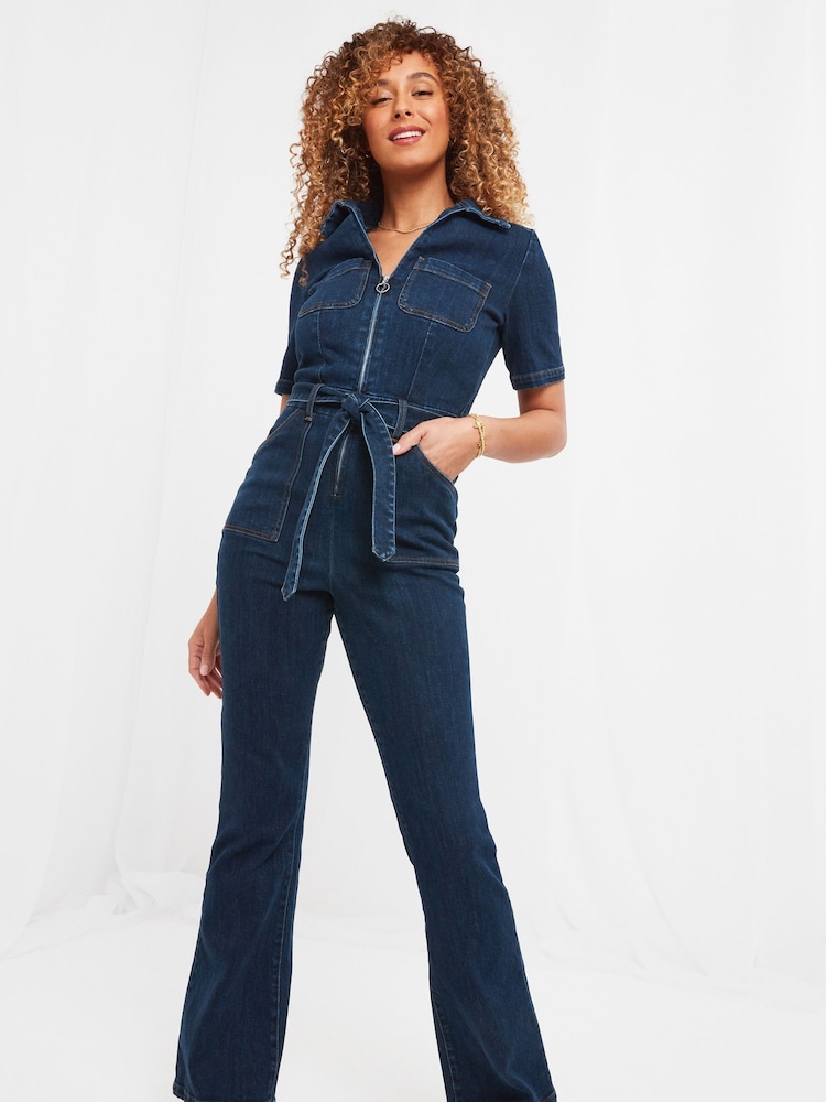 Joe Browns Blue Roxie Denim Jumpsuit - Image 2 of 5