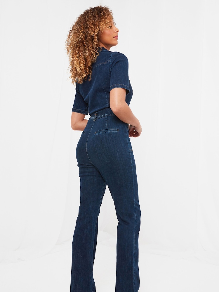 Joe Browns Blue Roxie Denim Jumpsuit - Image 3 of 5