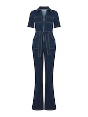 Joe Browns Blue Roxie Denim Jumpsuit - Image 5 of 5