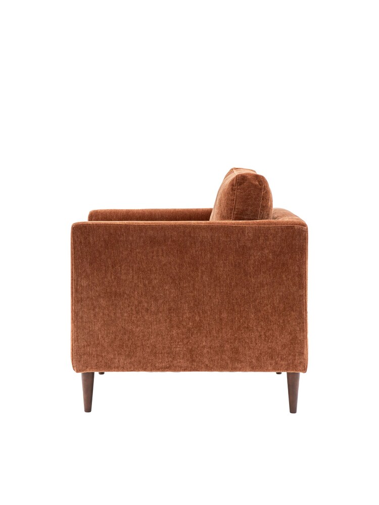 Gallery Home Orange Chelsea Armchair - Image 11 of 11 Gallery Home Orange Chelsea Armchair - Image 11 of 11
